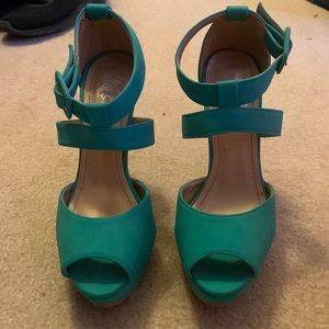 Like new Turquoise Stilettos
